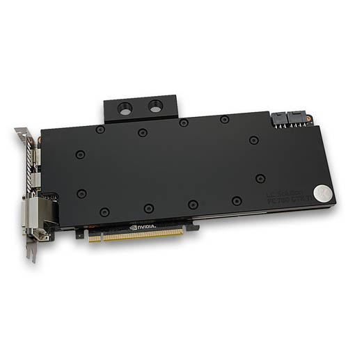 شركة EK تكشف عن بلوك مائي كامل لبطاقة NVIDIA GeForce GTX 780 Ti