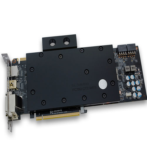 حلول التبريد المائي من EK اصبحت متوفرة لبطاقة GIGABYTE GTX 780 Ti WindForce 3X