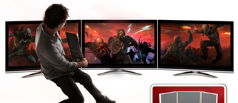 كيفيه إعداد نظام Eyefinity الخاص بك