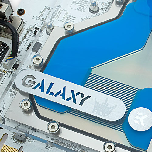 تعاون مشترك بين EK و GALAXY ينتج عنه البطاقة الإحترافية GTX 780 Ti HOF V20 ذات التبريد المائي