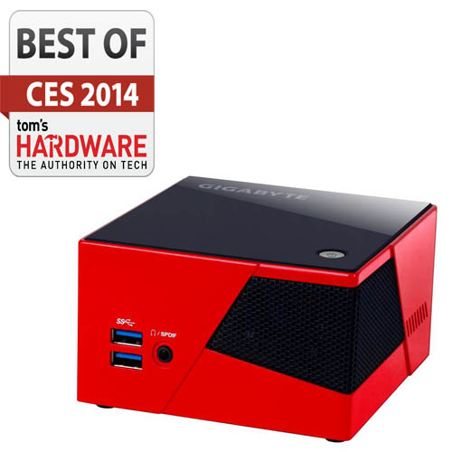 جهاز GIGABYTE BRIX Pro يحصل على جائزة افضل المنتجات في معرض CES 2014 من موقع Tom’s Hardware