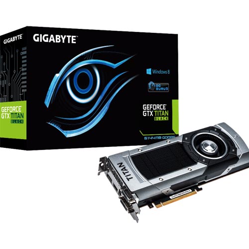 GIGABYTE تقدم بطاقتها الرسومية الجديدة GTX TITAN BLACK