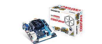 جيجابايت تُصدر اللوحة الرئيسية C1007UN-D Mini-ITX