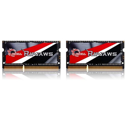 شركة G.SKILL تعلن عن إصدار ذواكر ذات الأداء العالي والسعة العالية DDR3L SO-DIMM 2133MHz 16GB 2x8GB