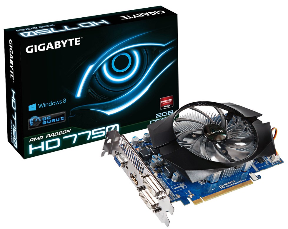 Gigabyte تكشف النقاب عن بطاقة HD 7750 القادمة بحجم ذاكرة 2GB