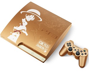 سوني سوف تٌطلق نسخة خاصة من أجهزة PS3 باللون الذهبي مع لعبة One Piece فقط في اليابان