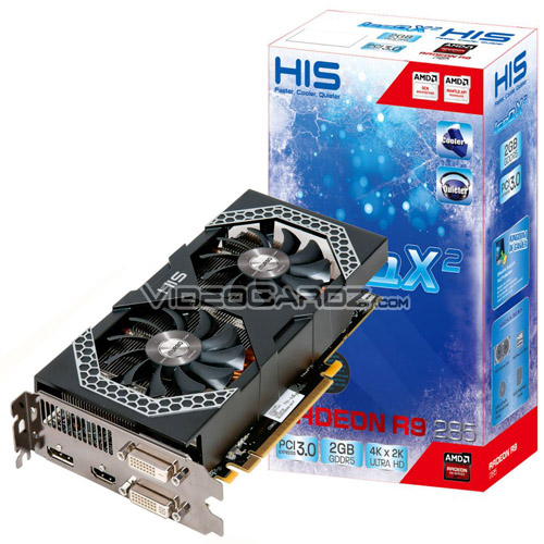 مجموعة صور لعدد من بطاقات R9 285 من عدة شركات