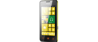 تسريب هاتف Huawei Ascend W2 في صورة جديدة, هذه المرة باللون الأصفر