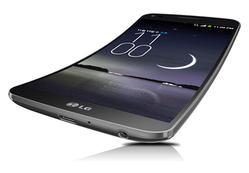 G Flex أول هاتف بشاشة منحنية من LG