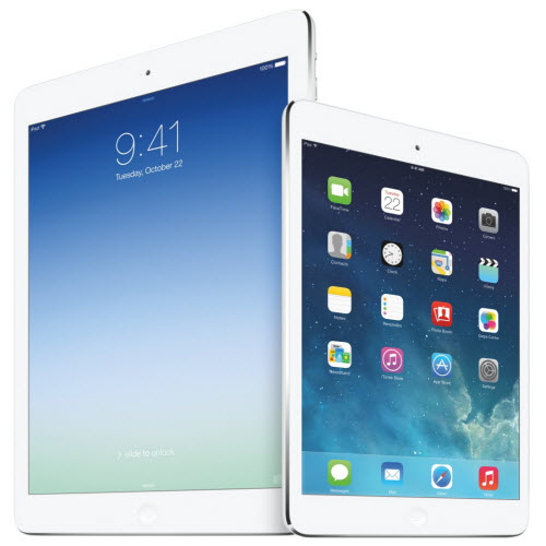 Apple تكشف النقاب عن أجهزتها اللوحية الجديدة iPad Air و iPad mini 2