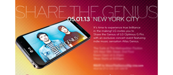 LG تؤكد إطلاق هاتف Optimus G Pro الأسبوع القادم في مدينة نيويورك