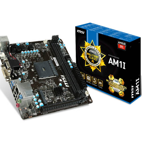 شركة MSI تقدم لوحتها الأم الجديدة AM1I