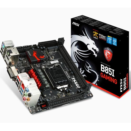شركة MSI للمرة الأولى تقدم لوحاتها الأم الجديدة B85I/B85M GAMING