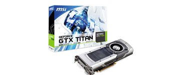 MSI تكشف عن بطاقة GTX Titan