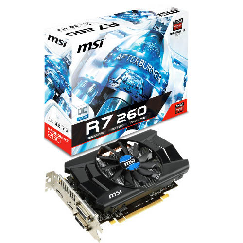 البطاقة الرسومية MSI R7 260 1GD5 OC اصبحت متوفرة الأن