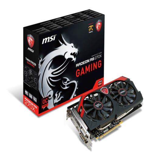 بطاقة R9 270X GAMING اخرى من MSI ولكن مع ذاكرة بحجم 4GB