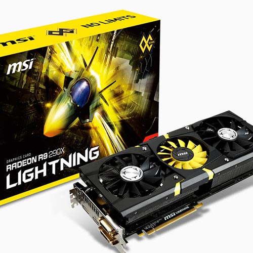 بعد طول انتظار....MSI تقدم البطاقة الرسومية الإحترافية R9 290X LIGHTNING