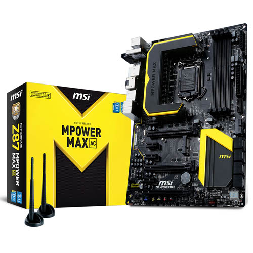 MSI تكشف عن لوحة Z87 MPower MAX AC
