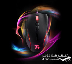 مراجعة لفأرة الألعــاب Tt Esports Black Element Gaming Mouse