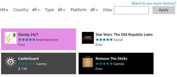 عدد تطبيقات Windows 8 Store يتجاوز 50,000 تطبيق