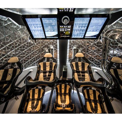 SpaceX بالتعاون مع NVIDIA تكشف عن الجيل الثاني لكبسولة الفضاء الجديدة بإستخدام معالج Tegra