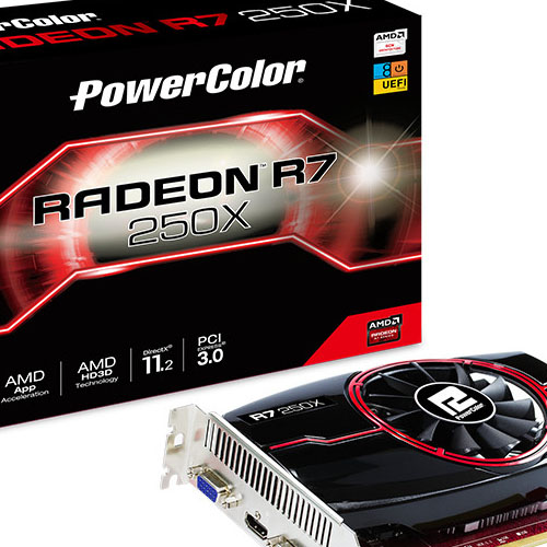 PowerColor تقدم بطاقتها الرسومية R7 250X