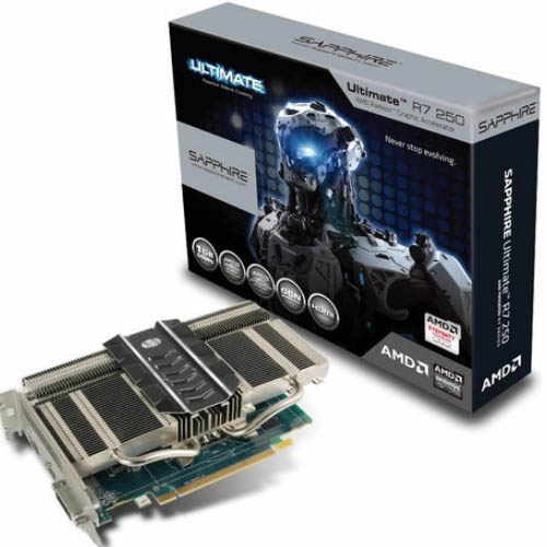 SAPPHIRE تقدم بطاقتها الرسومية الجديدة R7 250 ULTIMATE