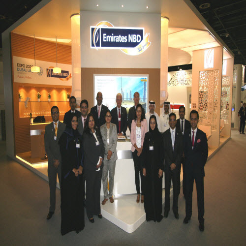 بنك "الإمارات دبي الوطني" يشارك بنجاح في مؤتمر SIBOS 2013