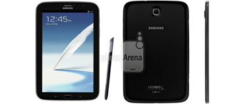 Samsung GALAXY Note 8.0 سيتوافر أيضاً باللون الأسود