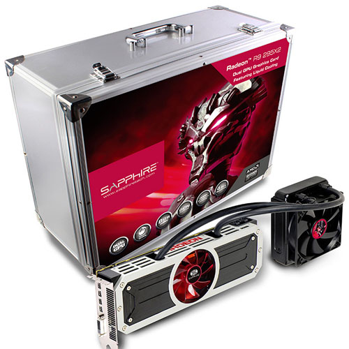 إطلاق اول بطاقة R9 295X2 مكسورة السرعة مصنعيا من شركة Sapphire
