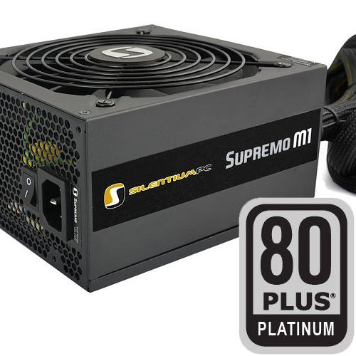 مزود الطاقة Supremo M1 Platinum 700W من شركة SilentiumPC اصبح متوفرا في الأسواق