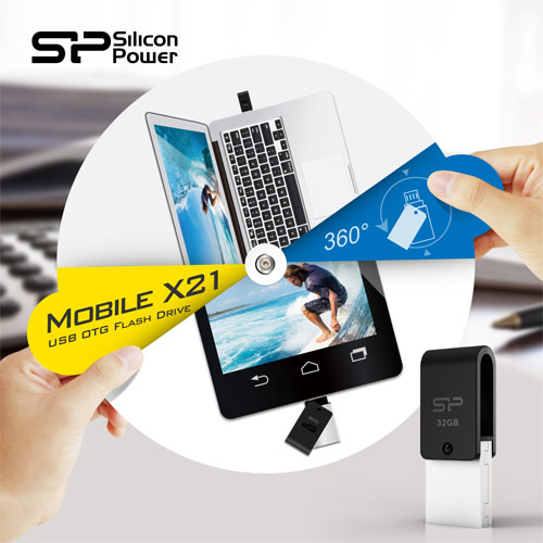 Silicon Power تكشف عن ذاكرة الفلاش الجديدة والمميزة Mobile X21