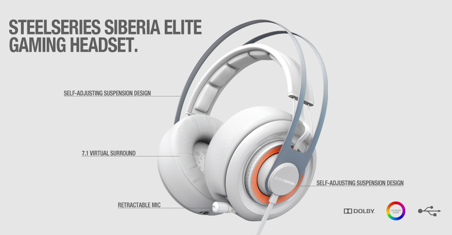 Steelseries تعلن عن سماعات رأس Siberia Elite