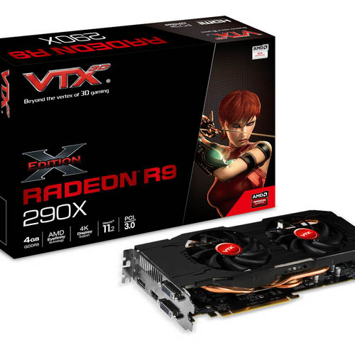 البطاقة الإحترافية R9 290X X-Edition V2 من VTX3D قد تكون ارخص بطاقة متوفرة في الأسواق