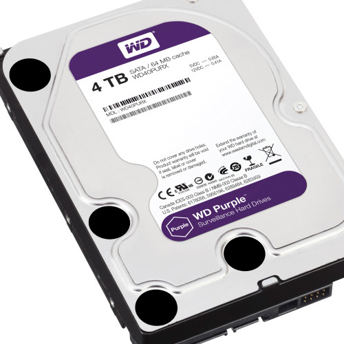 شركة WD تعلن عن توفر محركات اقراص صلبة WD Purple عالية السعة الموجهة لغرض تطبيقات المراقبة