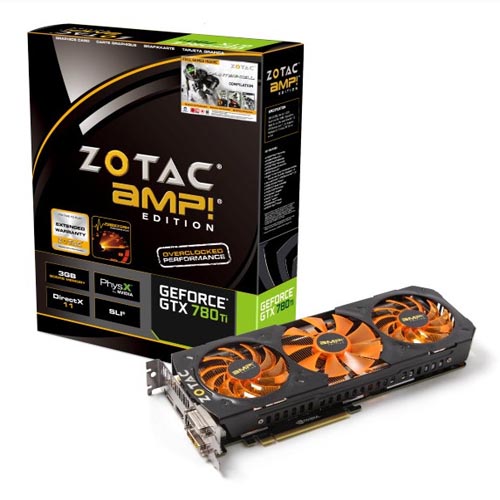 تعلن شركة Zotac عن بطاقة GTX 780 Ti AMP! Edition