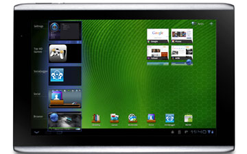 واخيرا ايسر تطلق جهازها اللوحى Acer Iconia Tab A500 بنظام اندرويد 3 وسعر منافس جدا (بالصور)