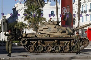 "درع تونس" لعبة جديدة على الفيس بوك لانهاء الثورة الشعبية