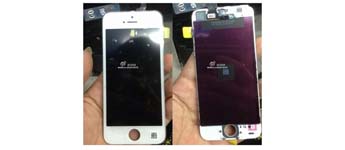 تسريب صور واضحة لللوحة الأمامية الخاصة بهاتف iPhone 5C