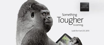 Corning ستكشف عن Gorilla Glass 3 في معرض CES 2013