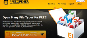 FreeOpener للتعامل مع أشهر صيغ الملفات
