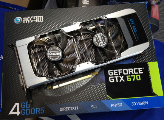 Galaxy تستعد لإطلاق بطاقة GeForce GTX 670 4GB GC Edition