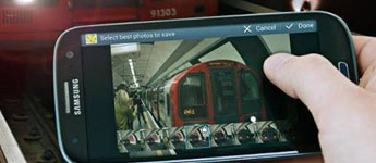 رصد هاتف Samsung Galaxy SIII باللون الأسود