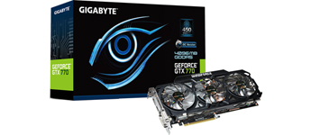 GIGABYTE تُعلن عن بطاقة GTX 770 WindForce 3X OC بذاكرة 4GB