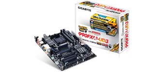 جيجابايت تُعلن عن لوحة 990FXA-UD3 Rev.4