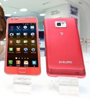 سامسونج تُطلق هواتفها Galaxy S II باللون الوردي في أسواق كوريا الجنوبية