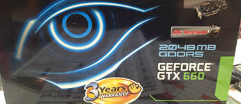 بطاقة Gigabyte GeForce GTX 660 WindForce 2X OC تأتي بتردد 1098MHz للنواة الرسومية