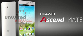 تسريب الصور الرسمية لهواتف Huawei W1, Ascend D2, و Ascend Mate