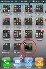 Apple تدعم في ميزة إلغاء التطبيقات المحملة في نظام iOS 4.3