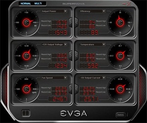 مزود طاقة EVGA SuperNOVA يأتي بسوفتوير خاصة به